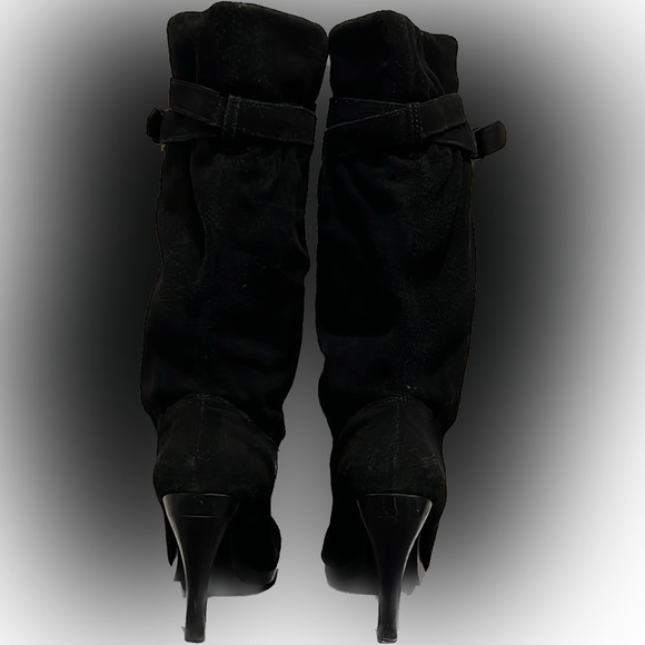 Michael Kors slouch suede calf high boots - Picture 3 of 7
